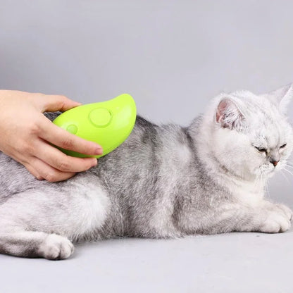 FurrySpa™ Vacht Verfrissende Stoomborstel katten en honden